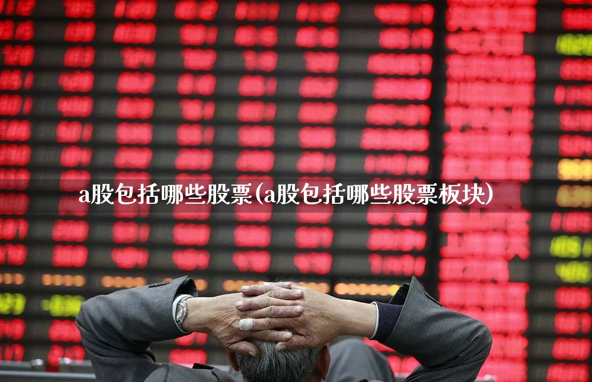 a股包括哪些股票(a股包括哪些股票板块)_https://www.xzdzcjn.com_科创板_第1张