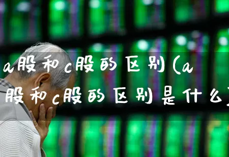 a股和c股的区别(a股和c股的区别是什么)_https://www.xzdzcjn.com_科创板_第1张