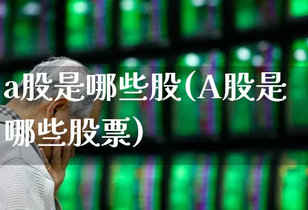 a股是哪些股(A股是哪些股票)_https://www.xzdzcjn.com_北交所_第1张