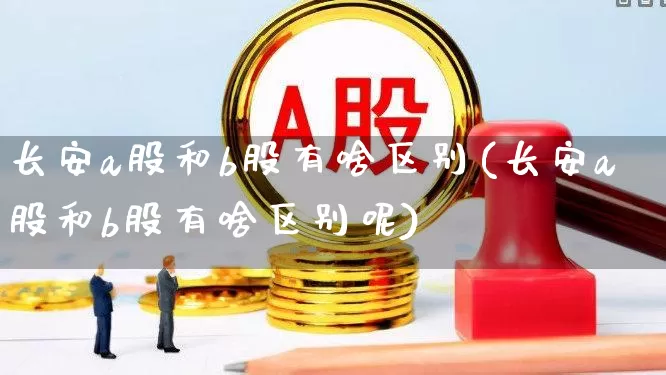 长安a股和b股有啥区别(长安a股和b股有啥区别呢)_https://www.xzdzcjn.com_上交所_第1张