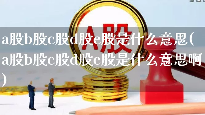 a股b股c股d股e股是什么意思(a股b股c股d股e股是什么意思啊)_https://www.xzdzcjn.com_创业板_第1张