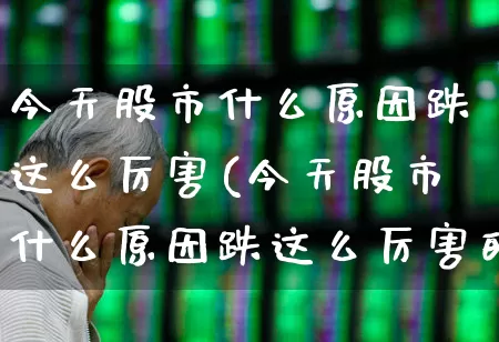 今天股市什么原因跌这么厉害(今天股市什么原因跌这么厉害的)_https://www.xzdzcjn.com_创业板_第1张