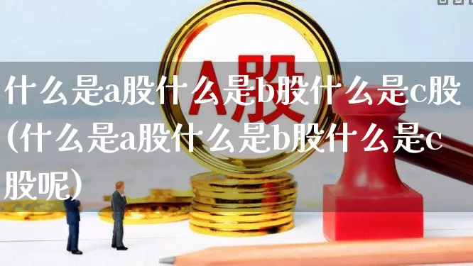 什么是a股什么是b股什么是c股(什么是a股什么是b股什么是c股呢)_https://www.xzdzcjn.com_深交所_第1张