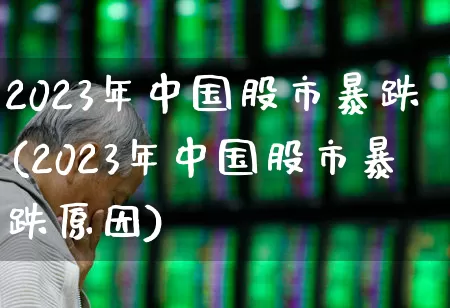 2023年中国股市暴跌(2023年中国股市暴跌原因)_https://www.xzdzcjn.com_北交所_第1张