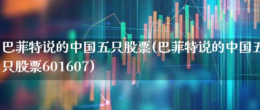 巴菲特说的中国五只股票(巴菲特说的中国五只股票601607)_https://www.xzdzcjn.com_上交所_第1张