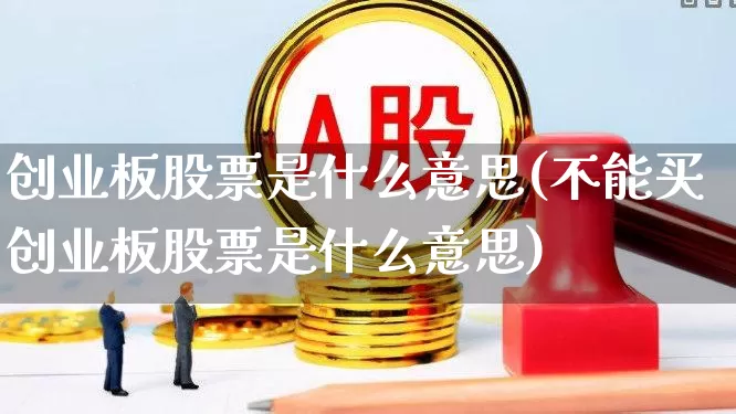 创业板股票是什么意思(不能买创业板股票是什么意思)_https://www.xzdzcjn.com_北交所_第1张