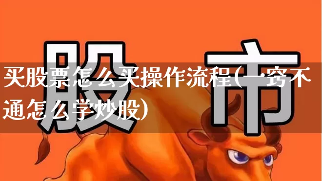 买股票怎么买操作流程(一窍不通怎么学炒股)_https://www.xzdzcjn.com_科创板_第1张