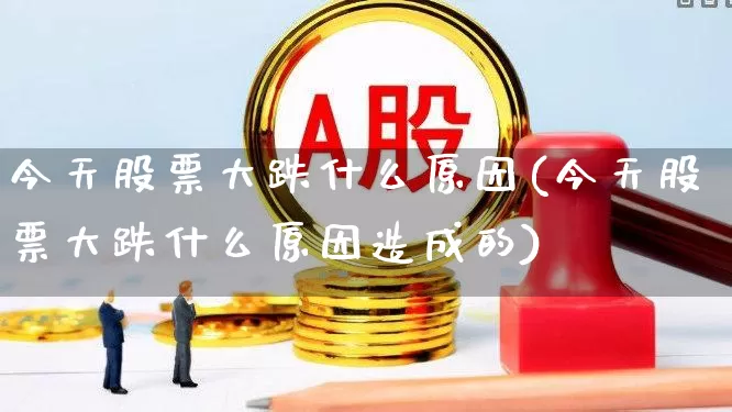 今天股票大跌什么原因(今天股票大跌什么原因造成的)_https://www.xzdzcjn.com_北交所_第1张