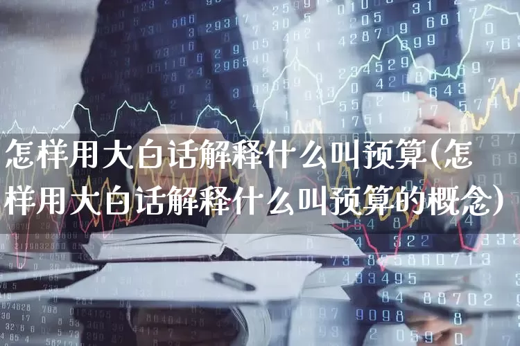 怎样用大白话解释什么叫预算(怎样用大白话解释什么叫预算的概念)_https://www.xzdzcjn.com_科创板_第1张