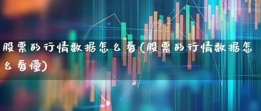 股票的行情数据怎么看(股票的行情数据怎么看懂)_https://www.xzdzcjn.com_北交所_第1张
