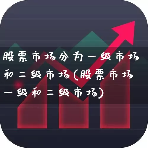 股票市场分为一级市场和二级市场(股票市场一级和二级市场)_https://www.xzdzcjn.com_上交所_第1张
