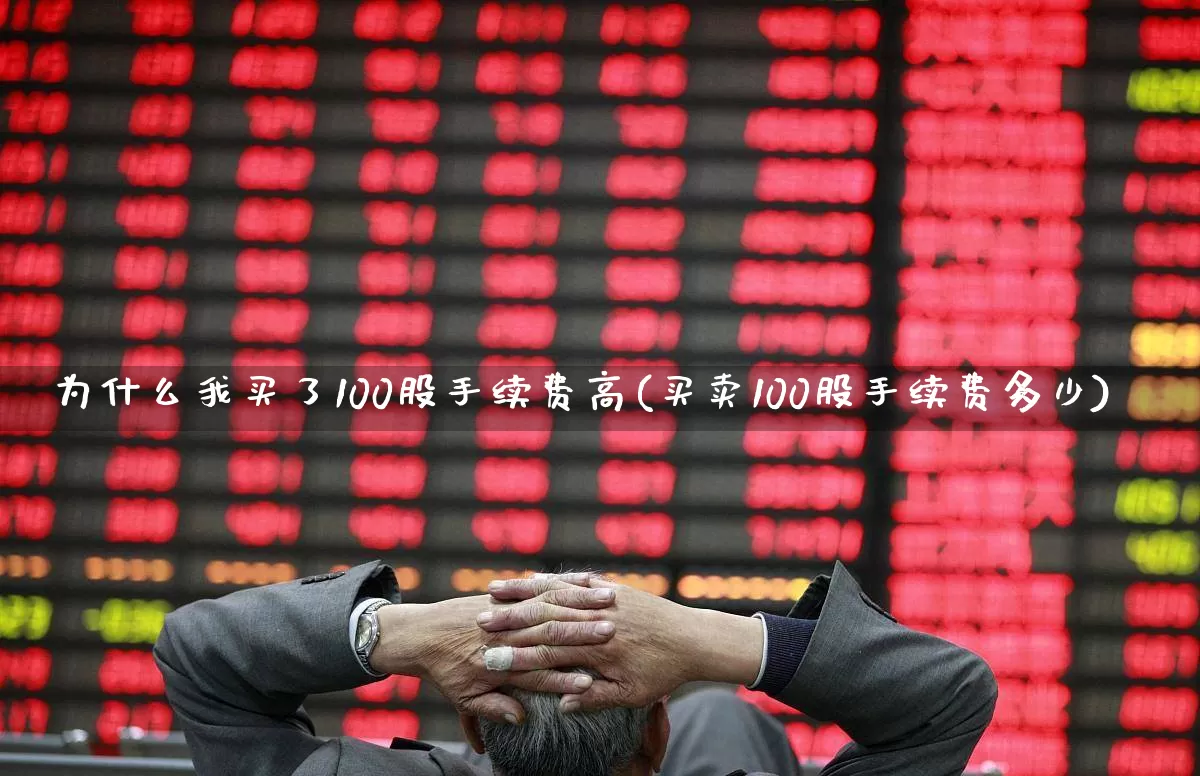 为什么我买了100股手续费高(买卖100股手续费多少)_https://www.xzdzcjn.com_深交所_第1张