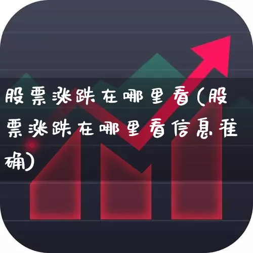 股票涨跌在哪里看(股票涨跌在哪里看信息准确)_https://www.xzdzcjn.com_创业板_第1张