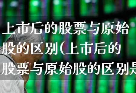 上市后的股票与原始股的区别(上市后的股票与原始股的区别是什么)_https://www.xzdzcjn.com_深交所_第1张