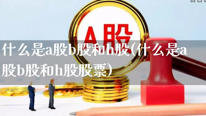 什么是a股b股和h股(什么是a股b股和h股股票)_https://www.xzdzcjn.com_北交所_第1张