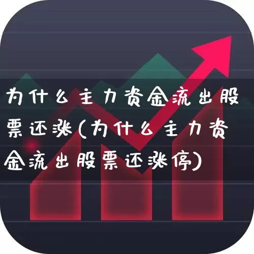为什么主力资金流出股票还涨(为什么主力资金流出股票还涨停)_https://www.xzdzcjn.com_创业板_第1张